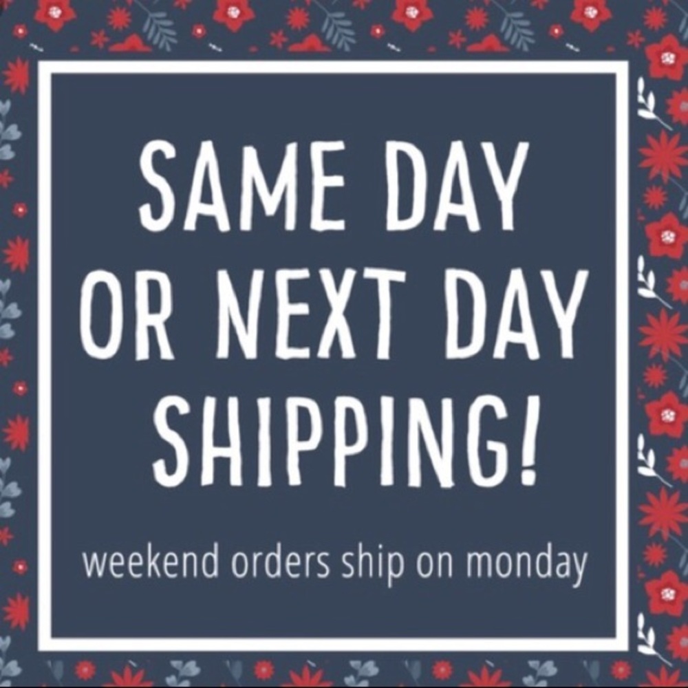 🌺 Same or Next day shipping!